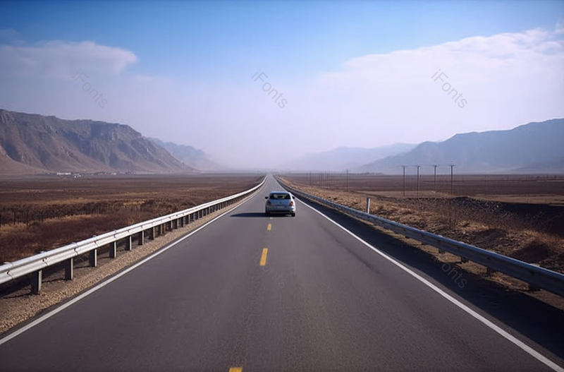 内蒙古阿拉善沙漠国家地质公园的公路交通摄影,高清,摄影图,摄影图片,图片大全,摄影图免费下载